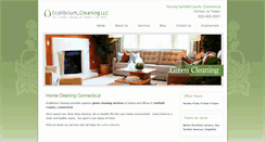 Desktop Screenshot of ecolibriumcleaning.com